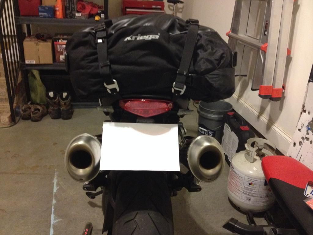 Kriega US30 Drypack Install and Review Ducati Monster Motorcycle Forum